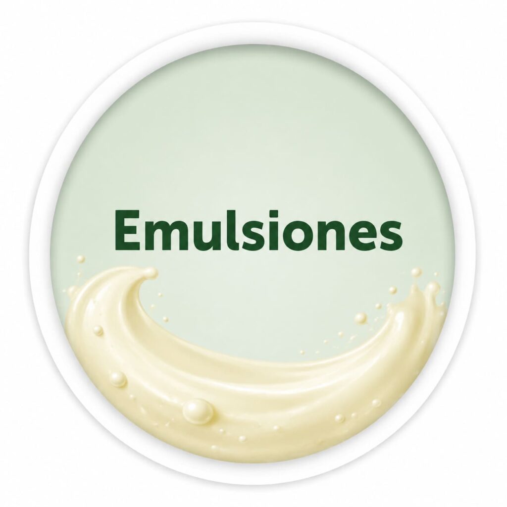 Cosmetica en emulsiones